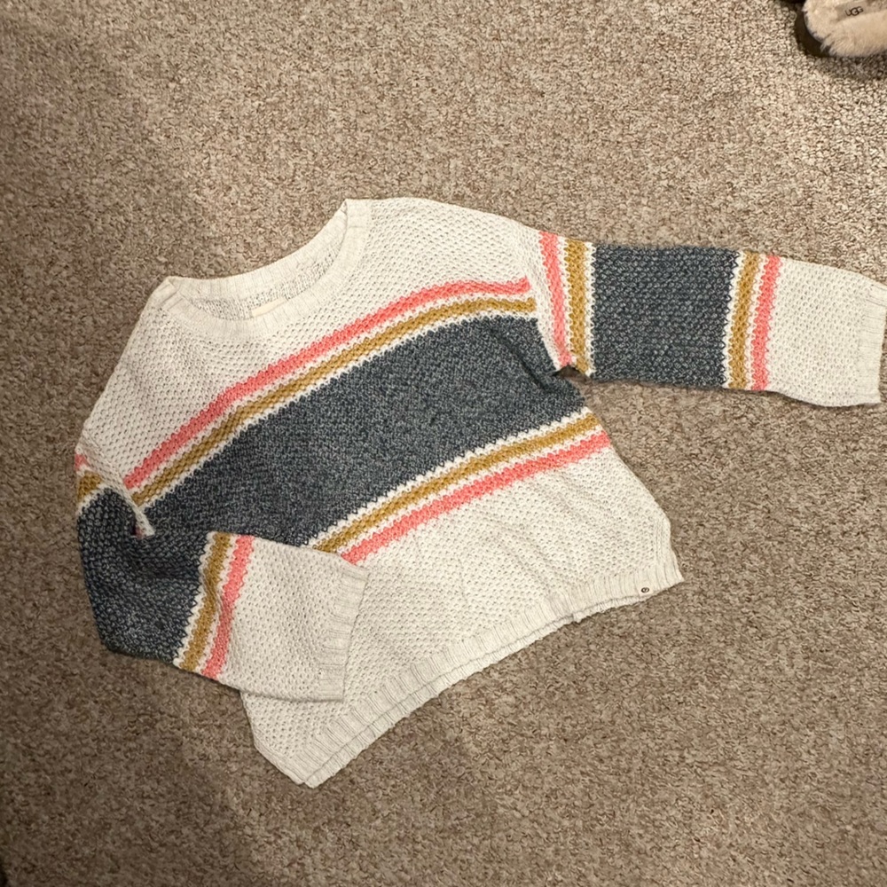 Ripcurl Striped Crewneck Sweater
